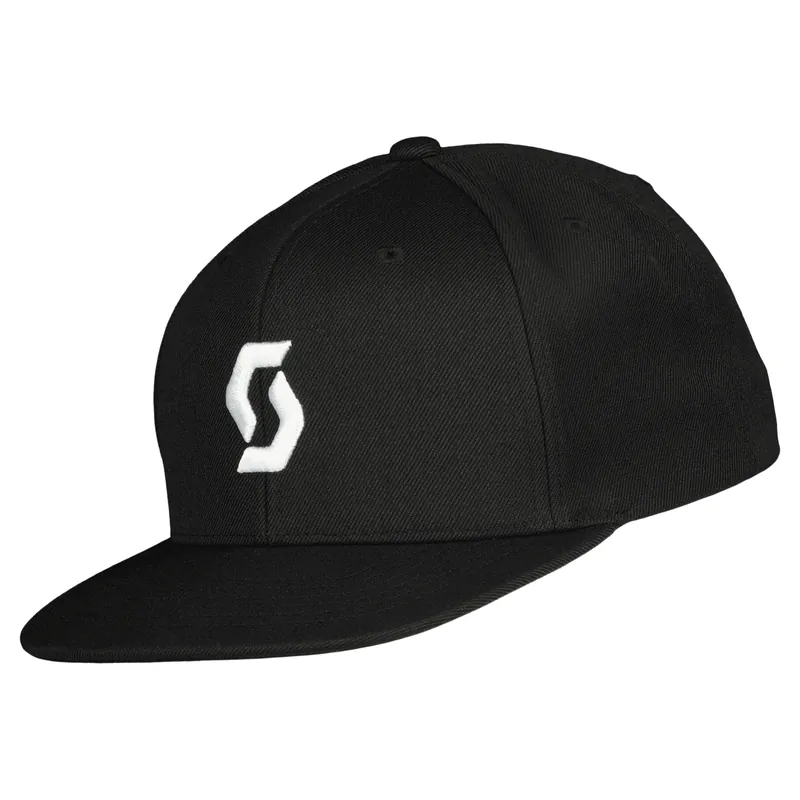 Rychlé Dodání SCOTT Cap Flat Brim (Černá) - Kšiltovka Endorphin Republic