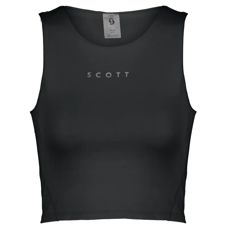 SCOTT Crop Top W‘s Endurance (Černá) - Dámský crop top Endorphin Republic Dokud Zásoby Vydrží