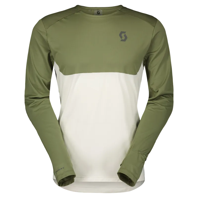 Hit Sezóny SCOTT Tee M‘s Endurance Tech LS (Zelená) - Pánské běžecké triko Endorphin Republic