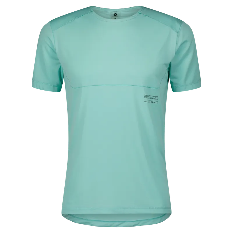 Expresní Doručení SCOTT Tee M‘s Endurance Tech SS (Zelená) - Pánské běžecké triko Endorphin Republic
