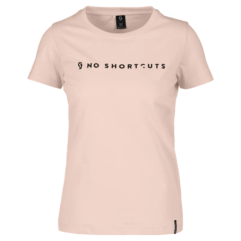 Značkový Scott No Shortcuts SS (Modrá) - Dámské tričko s krátkým rukávem Endorphin Republic