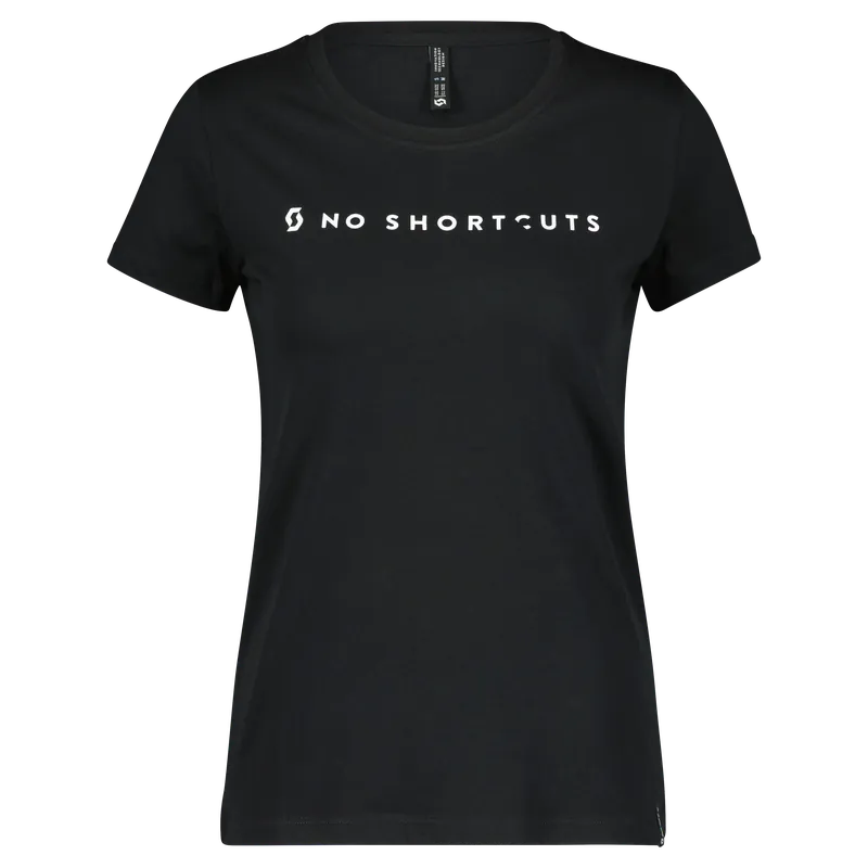 Scott No Shortcuts SS (Černá) - Dámské tričko s krátkým rukávem Endorphin Republic Cenová Bomba