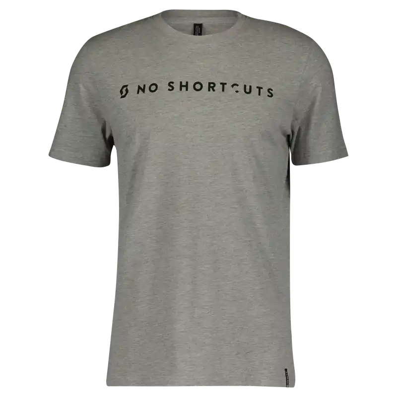 Akční Nabídka SCOTT Tee M‘s No Shortcuts SS (Šedá) - Pánské triko Endorphin Republic