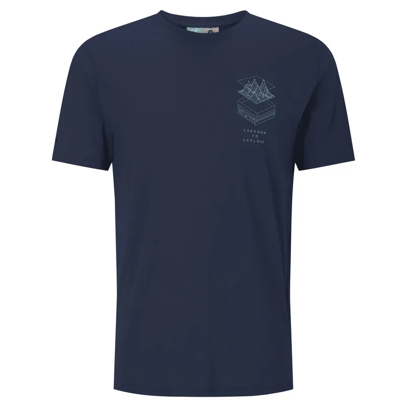 Bezpečná Platba SCOTT Tee M‘s Defined DRI SS (Modrá) - Pánské triko Endorphin Republic