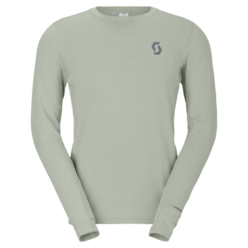 Nejlepší Cena SCOTT Tee M‘s Endurance Warm LS (Šedá) - Pánské běžecké triko Endorphin Republic