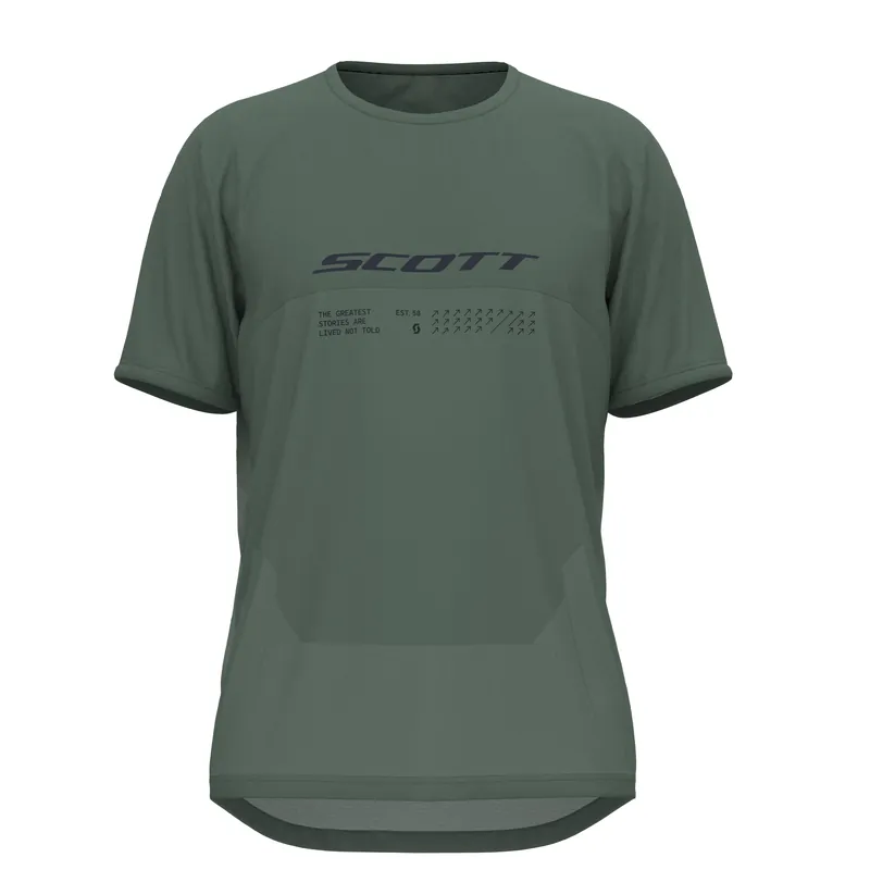 Cenová Bomba SCOTT Tee M‘s Vertic DRI SS (Zelená) - Pánské cyklistické triko Endorphin Republic