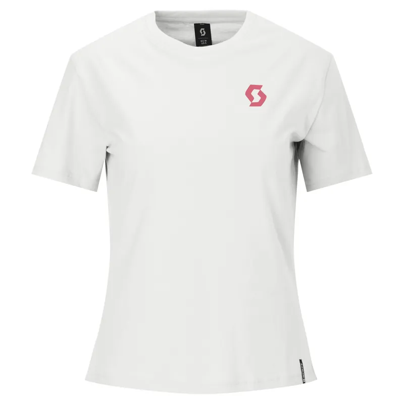 SCOTT Tee W‘s Backprint SS (Bílá) - Dámské triko Endorphin Republic Ověřený