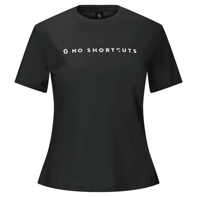 SCOTT Tee W‘s No Shortcuts SS (Černá) - Dámské triko Endorphin Republic Časově Omezené