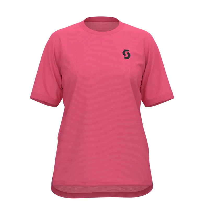 Aktuální SCOTT Tee W‘s Vertic Pro SL SS (Purpurová) - Dámské cyklistické triko Endorphin Republic