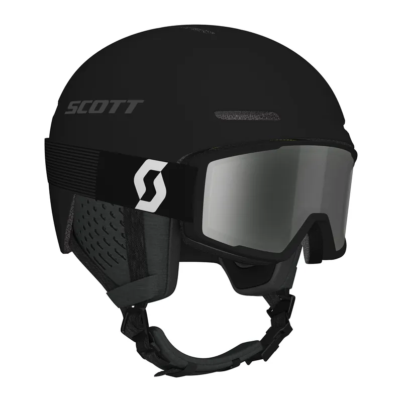 Scott Track + Factor Pro (Šedá) - Lyžařská helma s brýlemi Endorphin Republic Omezená Nabídka