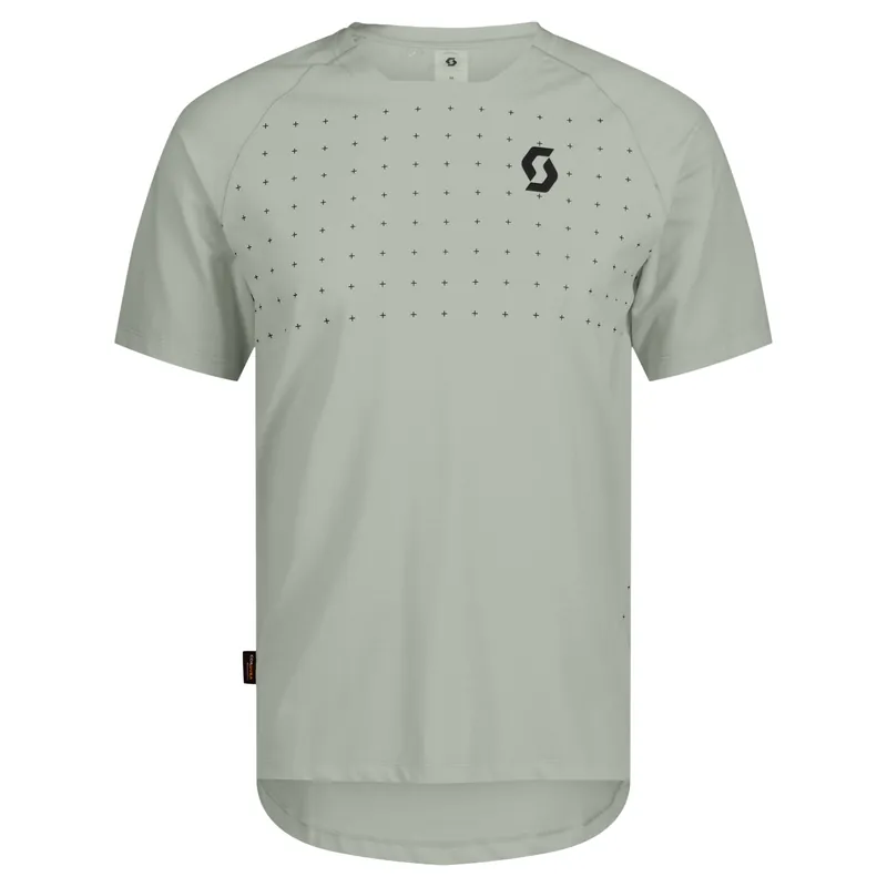 SCOTT Tee M‘s Trail Vertic Pro SS (Šedá) - Pánské cyklistické triko Endorphin Republic Oblíbený