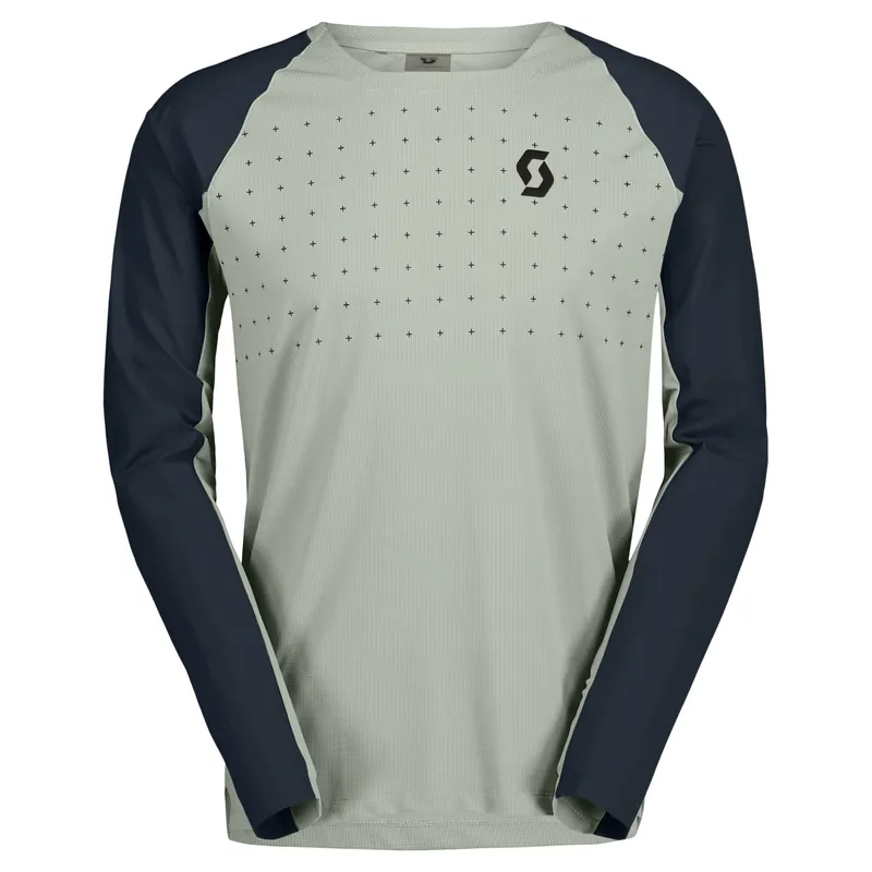 Aktuální SCOTT Tee M‘s Trail Vertic Pro LS (Šedá) - Pánské cyklistické triko Endorphin Republic