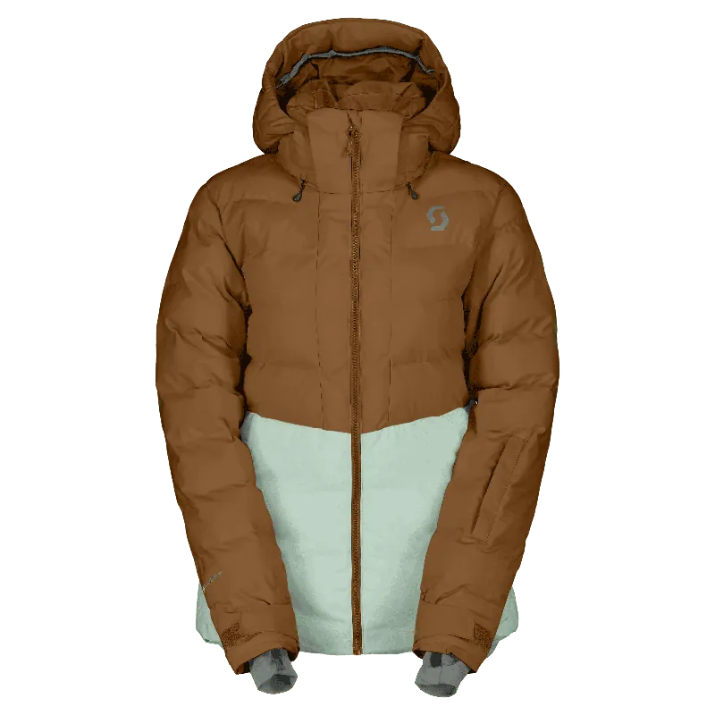 SCOTT Ultimate Warm (Tmavě červená) - Dámská zimní bunda Endorphin Republic Cenově Výhodný