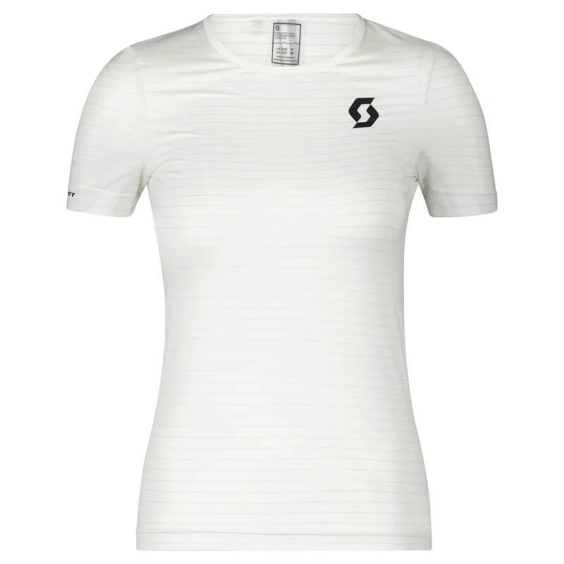 Cenově Výhodný Scott Underwear Carbon SS (Bílá) - Dámské cyklistické spodní tričko Endorphin Republic