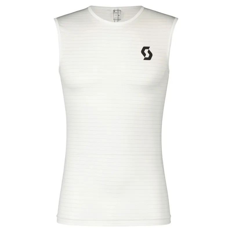 Finální Výprodej SCOTT Tank M‘s Underwear Carbon (Bílá) - Pánské spodní cyklistické tílko Endorphin Republic