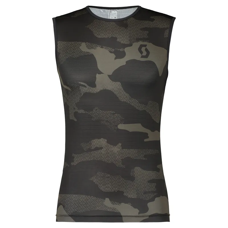 SCOTT Tank M‘s Underwear Carbon (Černá) - Pánské spodní cyklistické tílko Endorphin Republic Cenový Hit