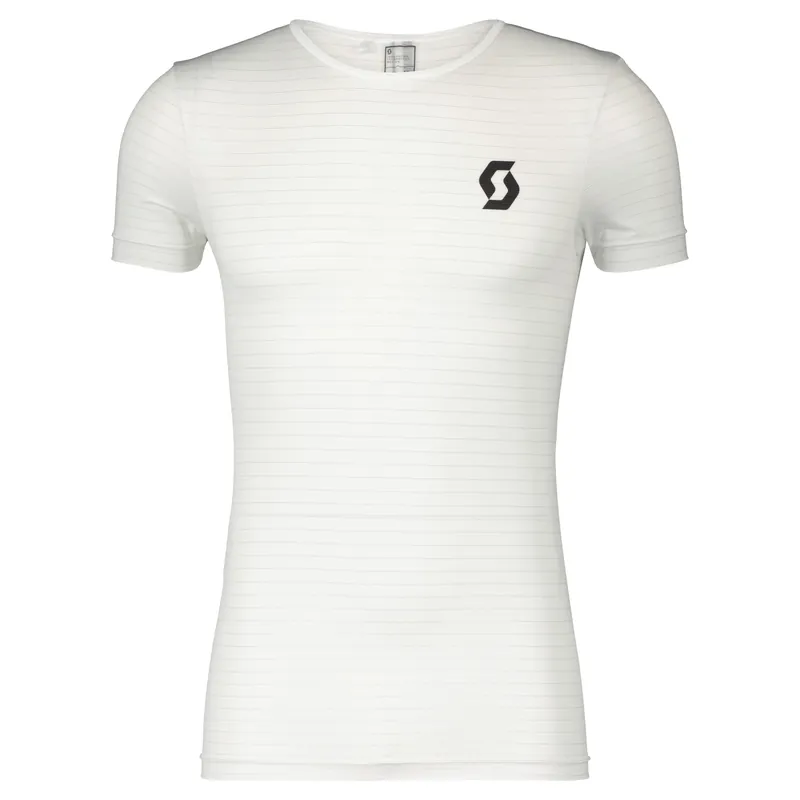 Hit Sezóny SCOTT Shirt M‘s Underwear Carbon SS (Bílá) - Pánské spodní cyklistcké triko Endorphin Republic