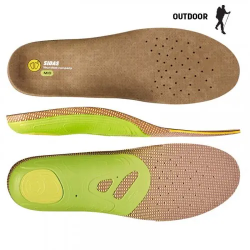 Sidas 3FEET OUTDOOR MID - Vložky do bot Endorphin Republic Vysoce Kvalitní