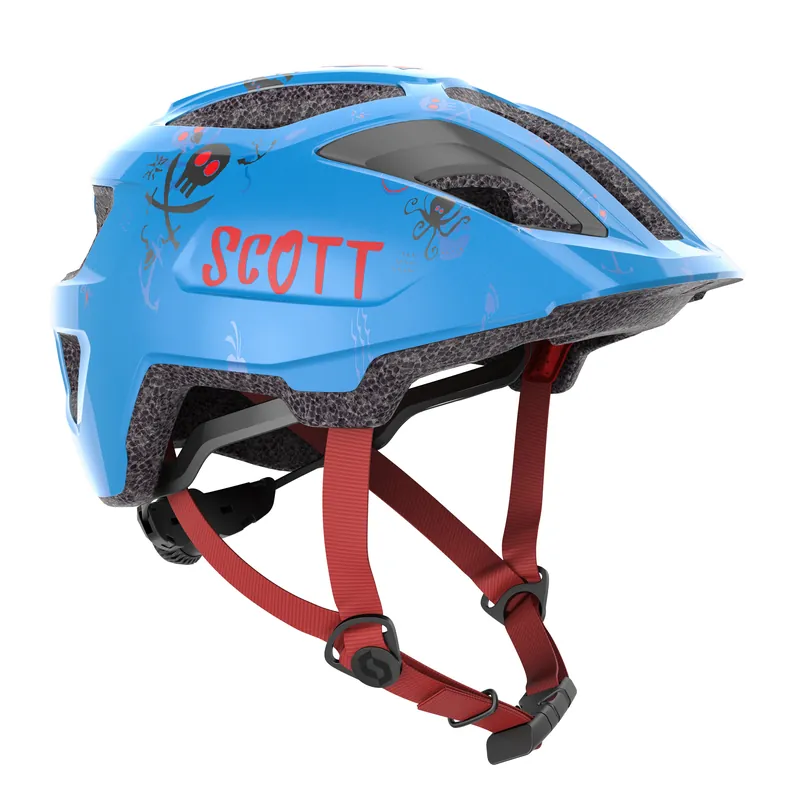 Ověřený Scott Kid Spunto (Modrá) - Dětská cyklistická helma Endorphin Republic