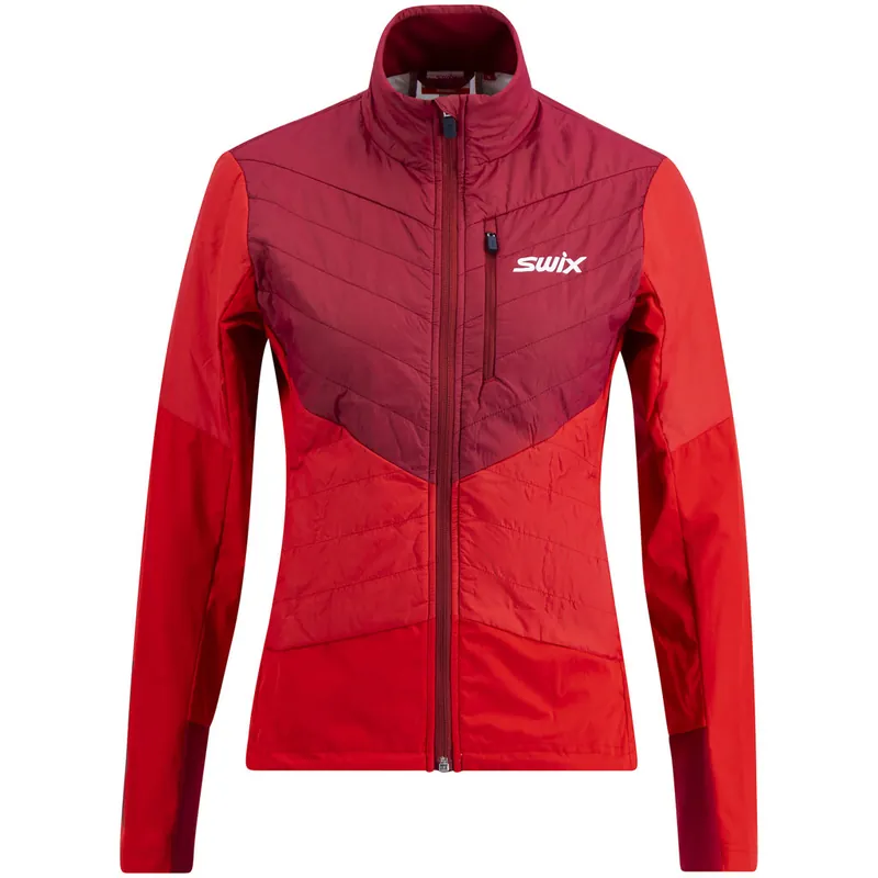 Swix Dynamic (Červená) - Dámská hybridní bunda Endorphin Republic Autentický
