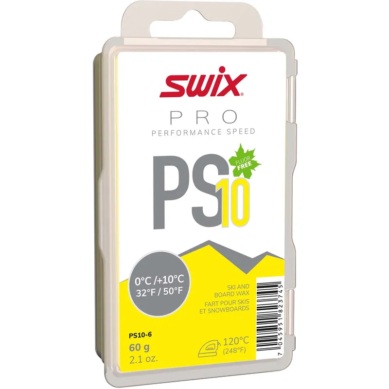 Swix Performance Speed,žlutý,0/+10°C,60g - Skluzný vosk Endorphin Republic Novinka