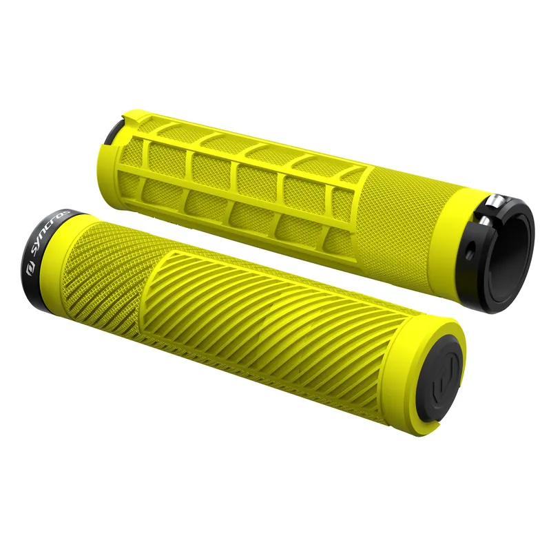Top Prodej SYNCROS Grips AM Lock-On (Žlutá) - Gripy se zámkem Endorphin Republic
