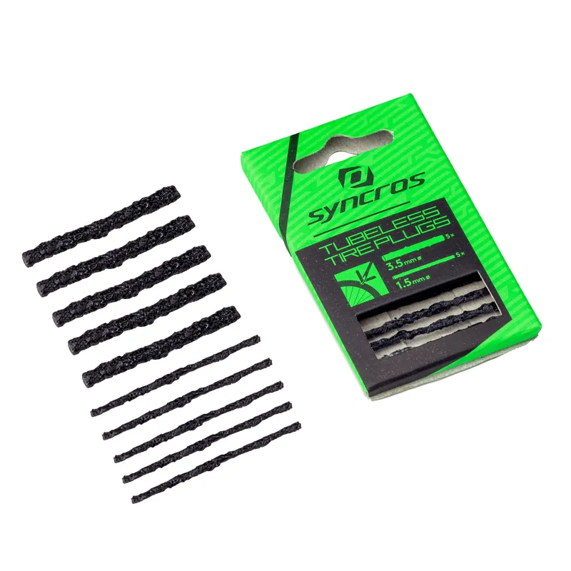 SYNCROS Tubeless Tire Plugs, 1.5mm/3.5mm (Bílá) - Sada na opravu bezdušových plášťů Endorphin Republic Poslední Šance