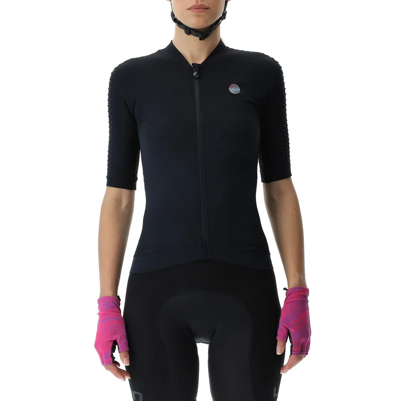 UYN AIRWING OW SHIRT SHORT_SL. (Černá) - Dámský cyklistický dres Endorphin Republic Dokud Zásoby Vydrží