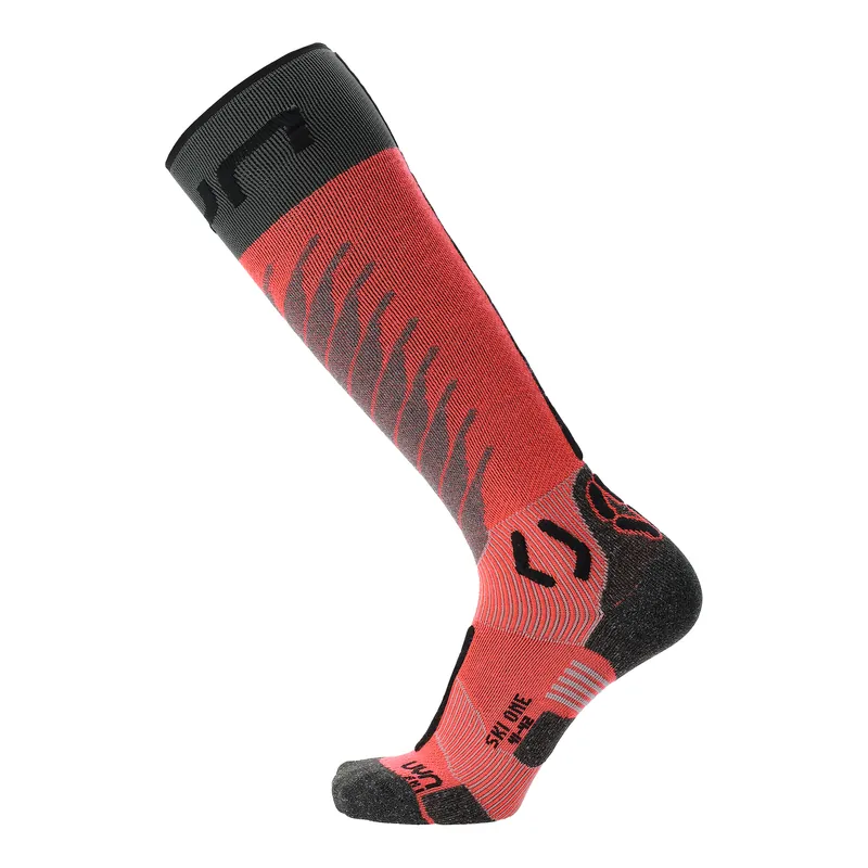 UYN WOMAN SKI ONE MERINO SOCKS (Purpurová) - Dámské lyžařské podkolenky Endorphin Republic Výhodná Nabídka