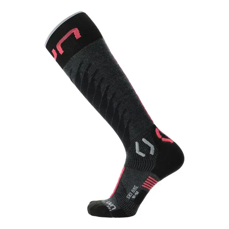 Originální UYN WOMAN SKI ONE MERINO SOCKS (Černá) - Dámské lyžařské podkolenky Endorphin Republic