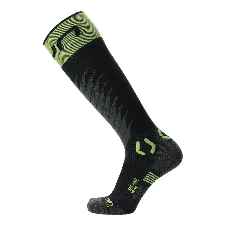 UYN MAN SKI ONE MERINO SOCKS (Černá) - Pánské lyžařské podkolenky Endorphin Republic Vrácení Zdarma