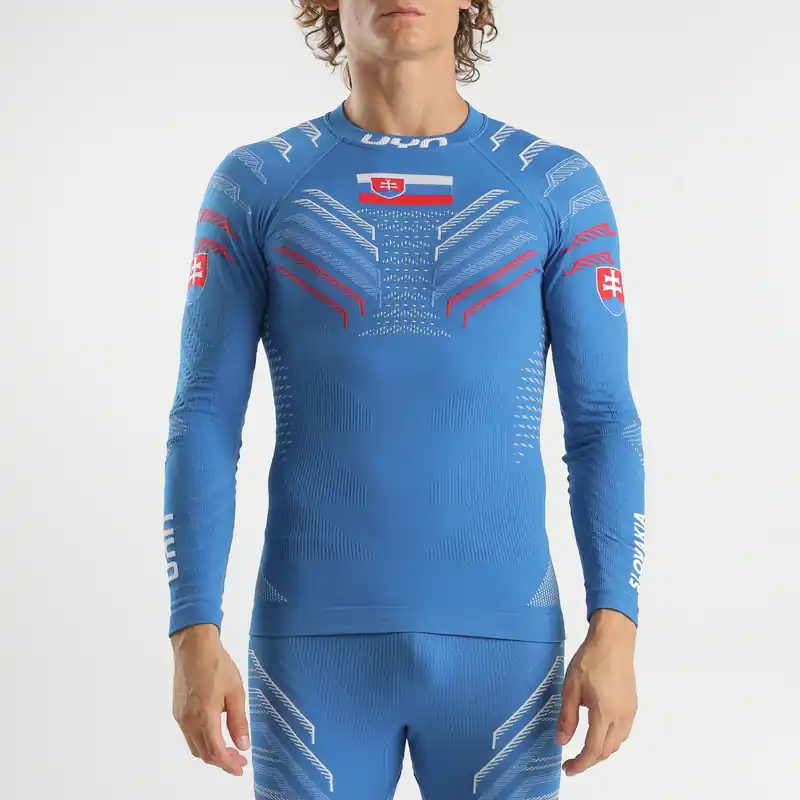 UYN NATION 3.0 SLOVAKIA UW SHIRT LG_SL.TURTLE NECK (Oranžová) - Pánské spodní triko Endorphin Republic Rychlé Dodání