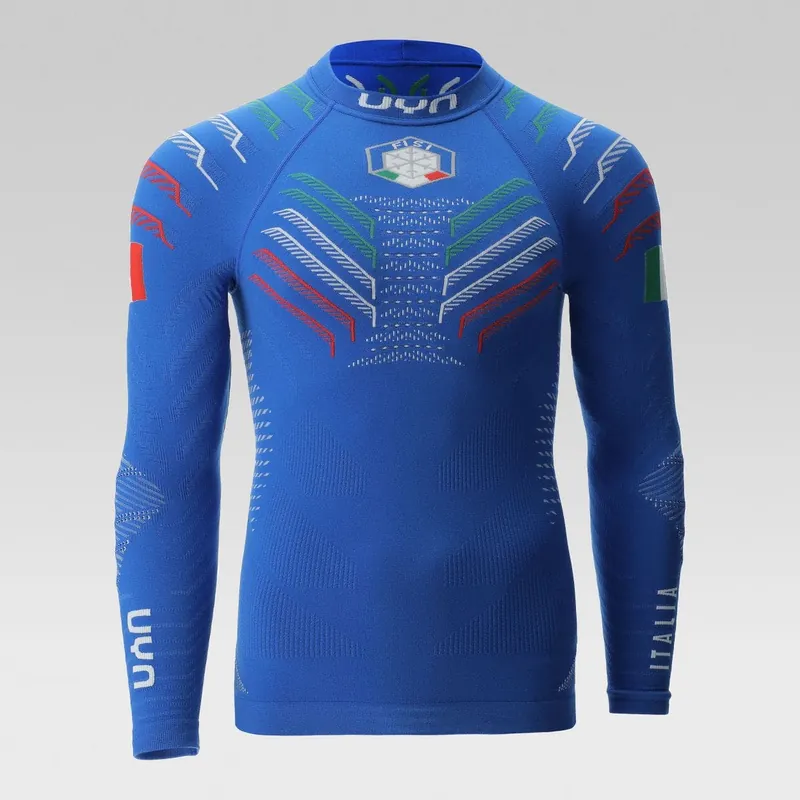 Nejlepší Cena UYN NATYON 3.0 JUNIOR ITALY UW SHIRT LG_SL.TURTLE NECK (Modrá) - Dětské spodní triko Endorphin Republic