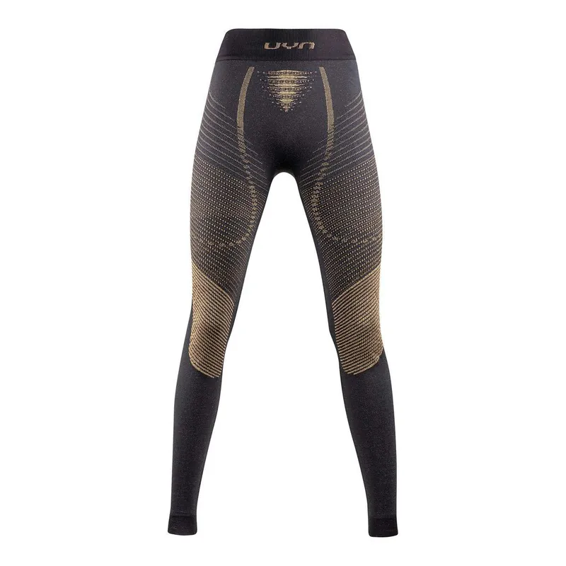 Dokud Zásoby Vydrží UYN WOMAN FUSYON CASHMERE SHINY 2.0 UW PANTS LONG (Žlutá) - Dámské funkční kalhoty Endorphin Republic