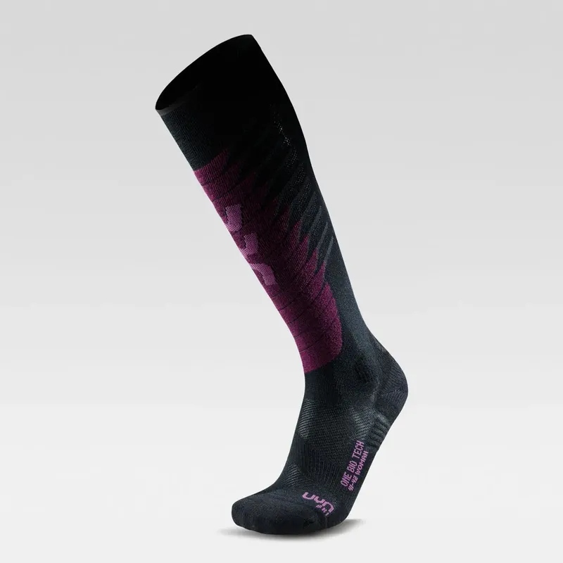 Kup Teď UYN WOMAN SKI ONE BIOTECH SOCKS (Černá) - Dámské lyžařské podkolenky Endorphin Republic