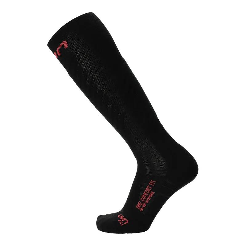 UYN WOMAN SKI ONE COMFORT FIT SOCKS (Černá) - Dámské lyžařské ponožky Endorphin Republic Zlevněný