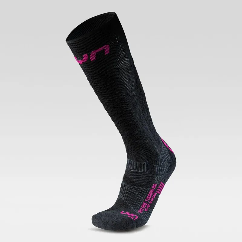 UYN WOMAN SKI TOURING ONE BIO SOCKS (Černá) - Dámské zimní podkolenky Endorphin Republic Poslední Šance