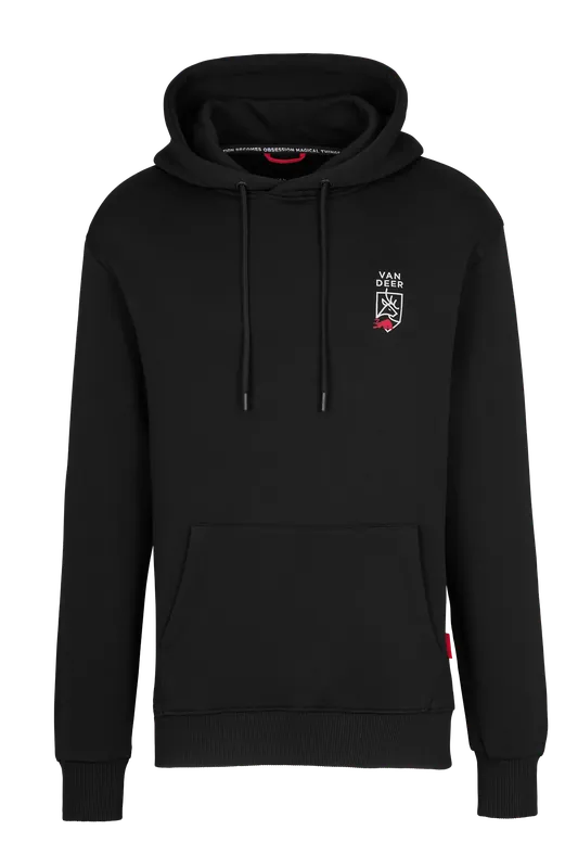 Tovární Cena Van Deer Essential Hoodie (Černá) - Mikina s kapucí Endorphin Republic