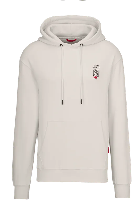 Van Deer Essential Hoodie (Bílá) - Mikina s kapucí Endorphin Republic Nakupujte Hned