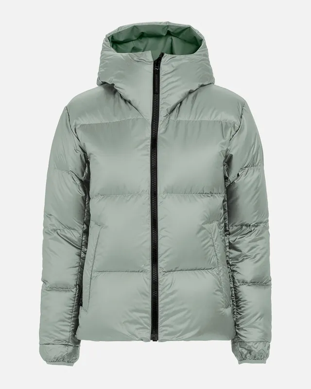The Mountain Studio W. PERTEX REVERSIBLE TECNO DOWN JACKET (Šedá) - Dámská oboustranná péřová bunda Endorphin Republic Bezpečná Platba