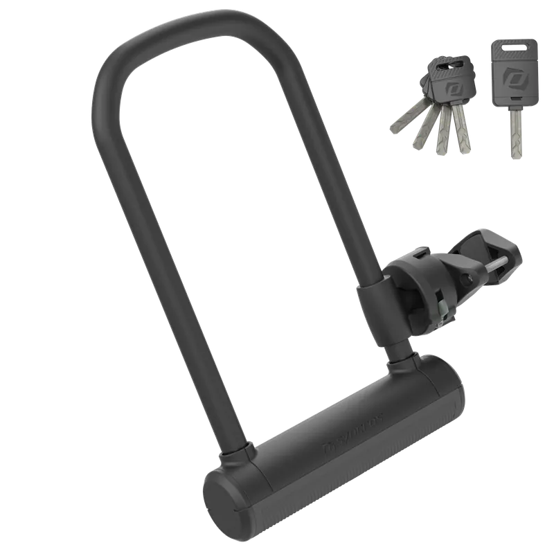 Syncros Warfield U-lock 115x230mm w/ cable (Černá) - Konstrukční zámek Endorphin Republic Vysoce Kvalitní