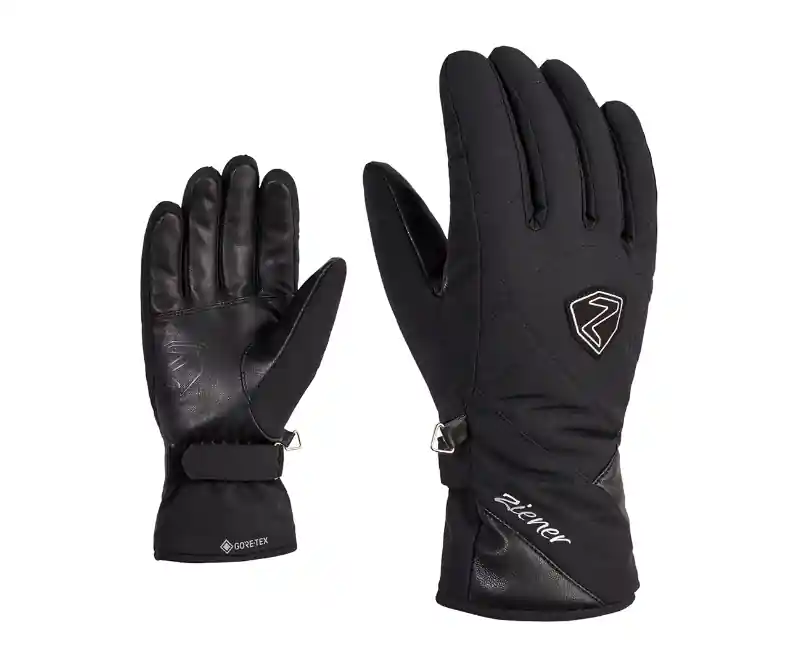 Novinka Ziener KAMEA GTX lady glove (Černá) - Dámské lyžařské rukavice Endorphin Republic