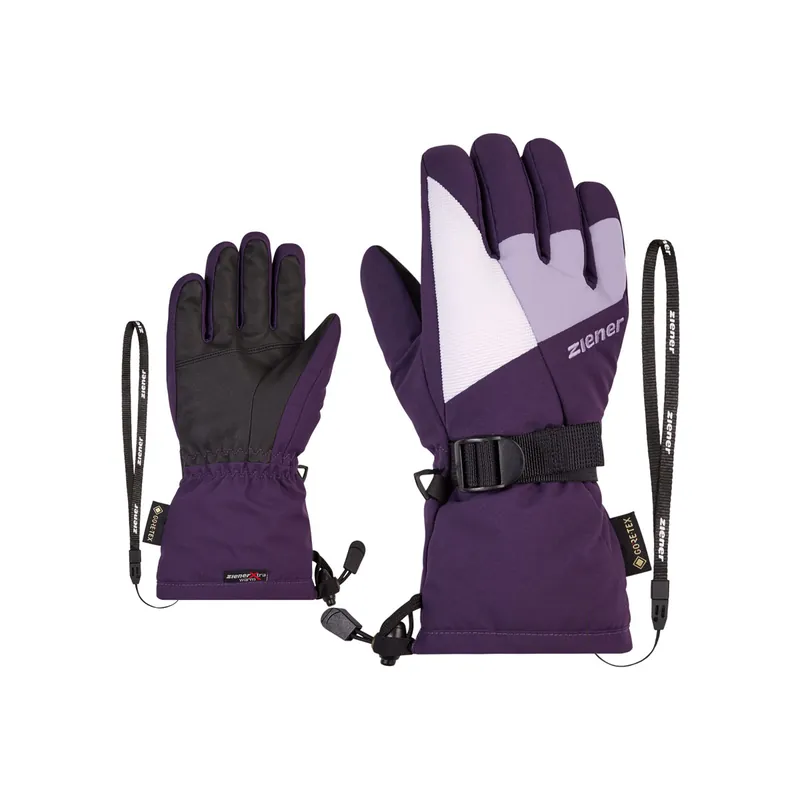 Nejlepší Cena Ziener LANI GTX glove junior (Purpurová) - Dětské lyžařské rukavice Endorphin Republic