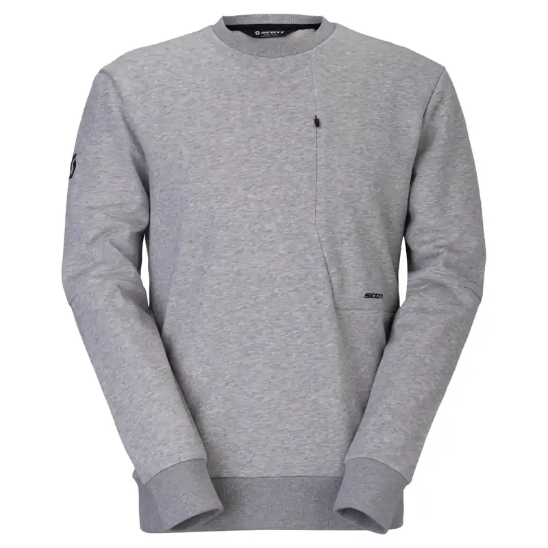 Expresní Doručení SCOTT Crewneck M‘s (Šedá) - Pánská mikina Endorphin Republic