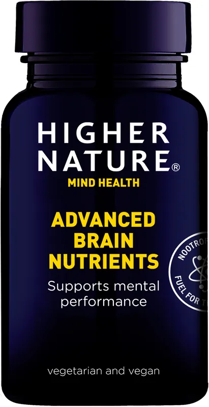 Higher Nature Advance Brain Nutrients 180 veg caps - Potravinový doplněk Endorphin Republic Expresní Doručení
