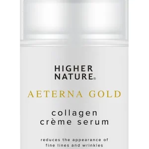 HIGHER NATURE Aeterna Gold Collagen Crème Serum Endorphin Republic Vrácení Zdarma