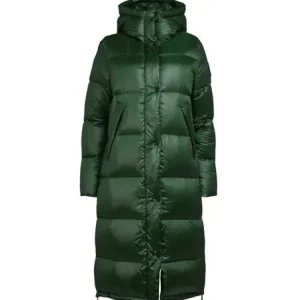 8848 Altitude Ariella W Coat (Zelená) - Dámský dlouhý péřový kabát Endorphin Republic Pouze Dnes
