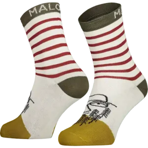 Must-Have Maloja ThistleM. (Zelená) - Bavlněné ponožky s grafikou Endorphin Republic