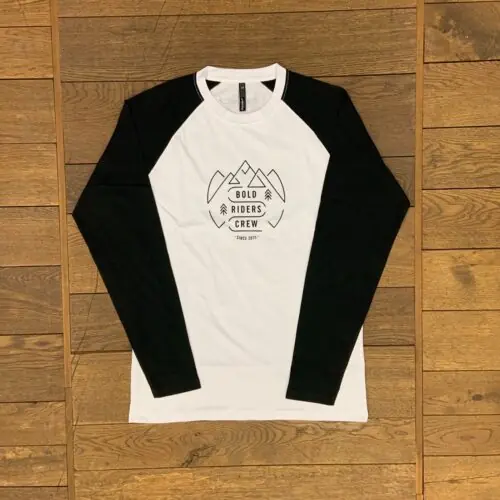 Bold Rider Crew l/sl (Černá) - Pánské tričko Endorphin Republic Časově Omezené