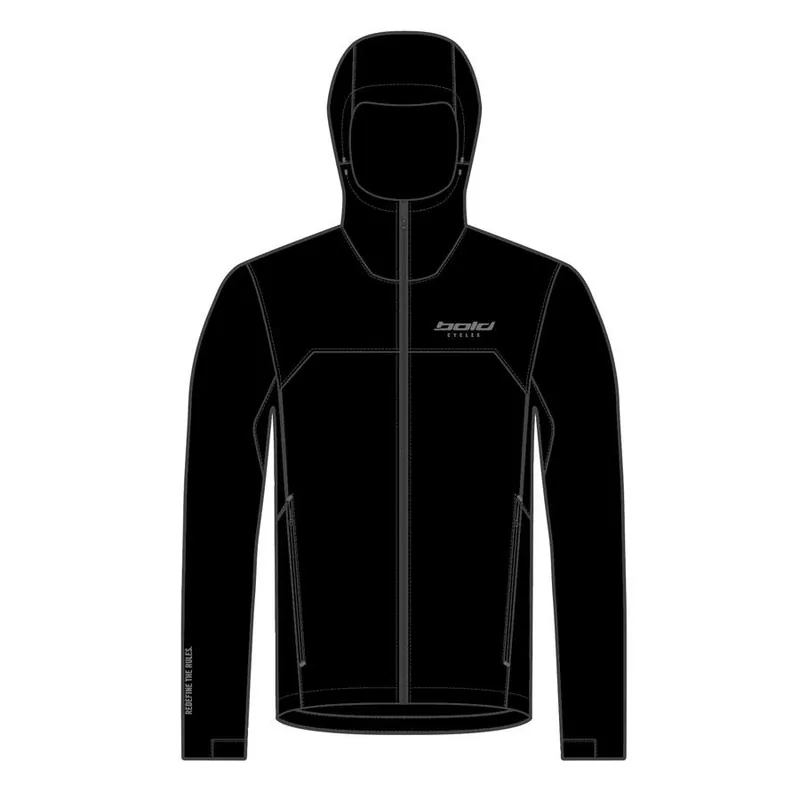 Nová Kolekce Bold Trail Enduro WB (Černá) - Pánská cyklistická bunda Endorphin Republic